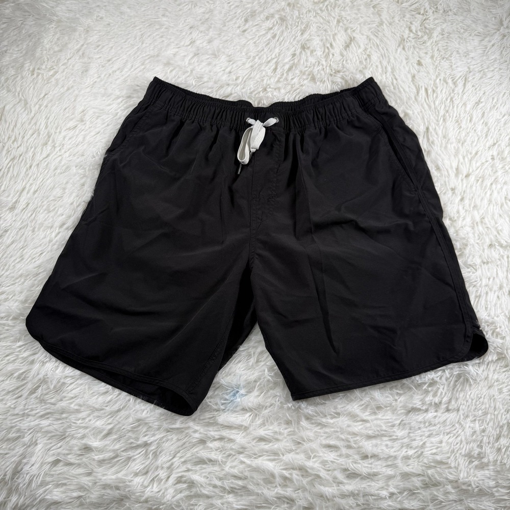 Fair Harbor Shorts Mens XL Black 8" Athleisure Stretch‎ Comfort Outdoors Active